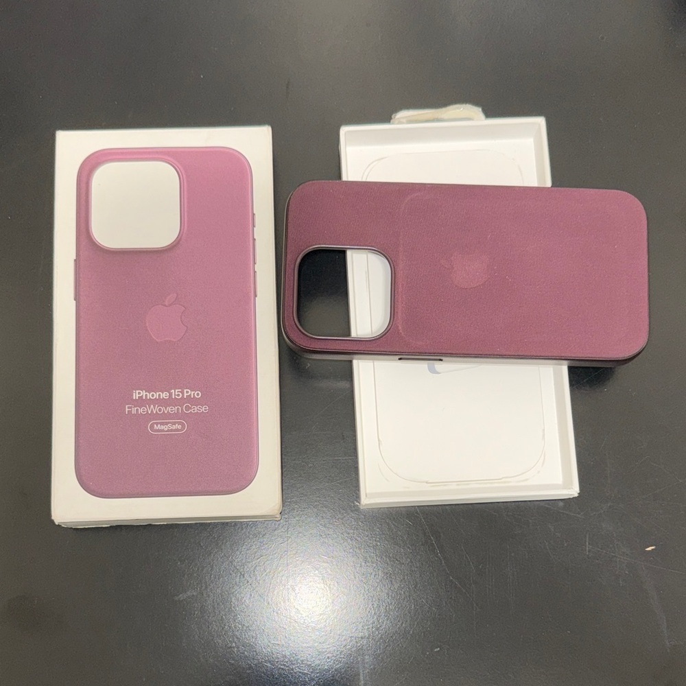iPhone 15 Pro FineWoven Case - Mulberry